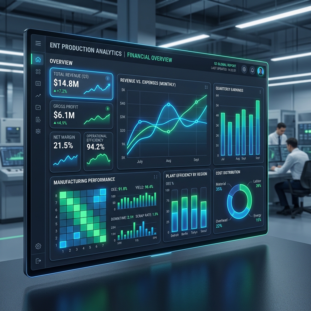 DPS Financial Dashboard Mockup